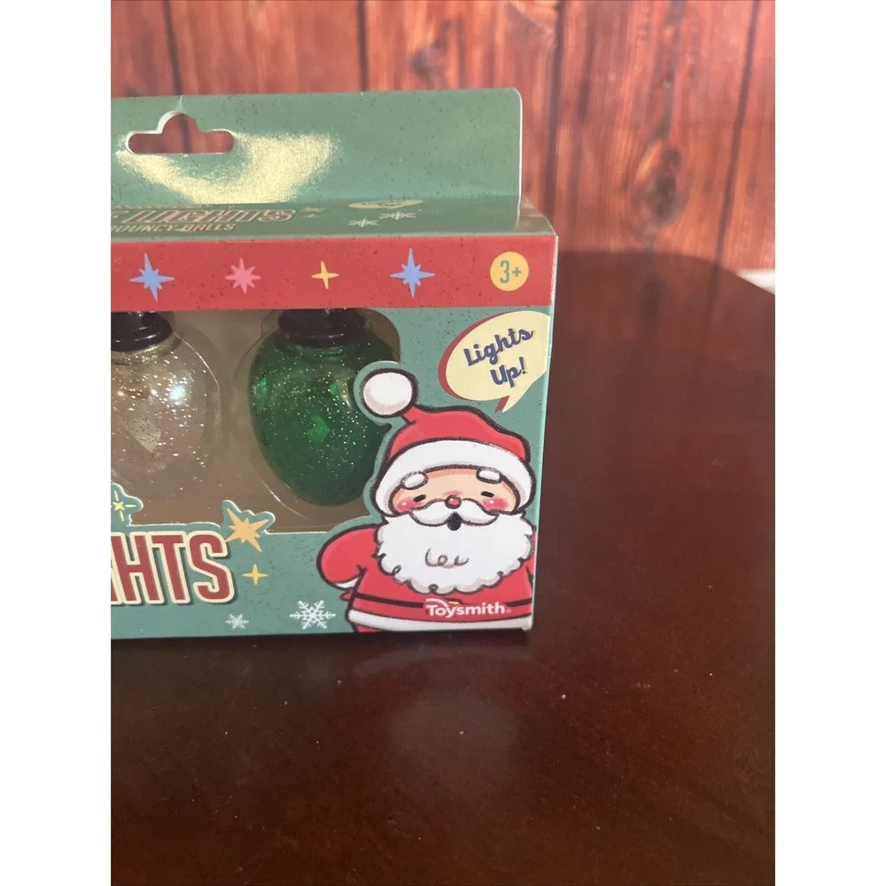 Christmas Bouncy balls Joy smiths Tree Lights Bright And Bouncy